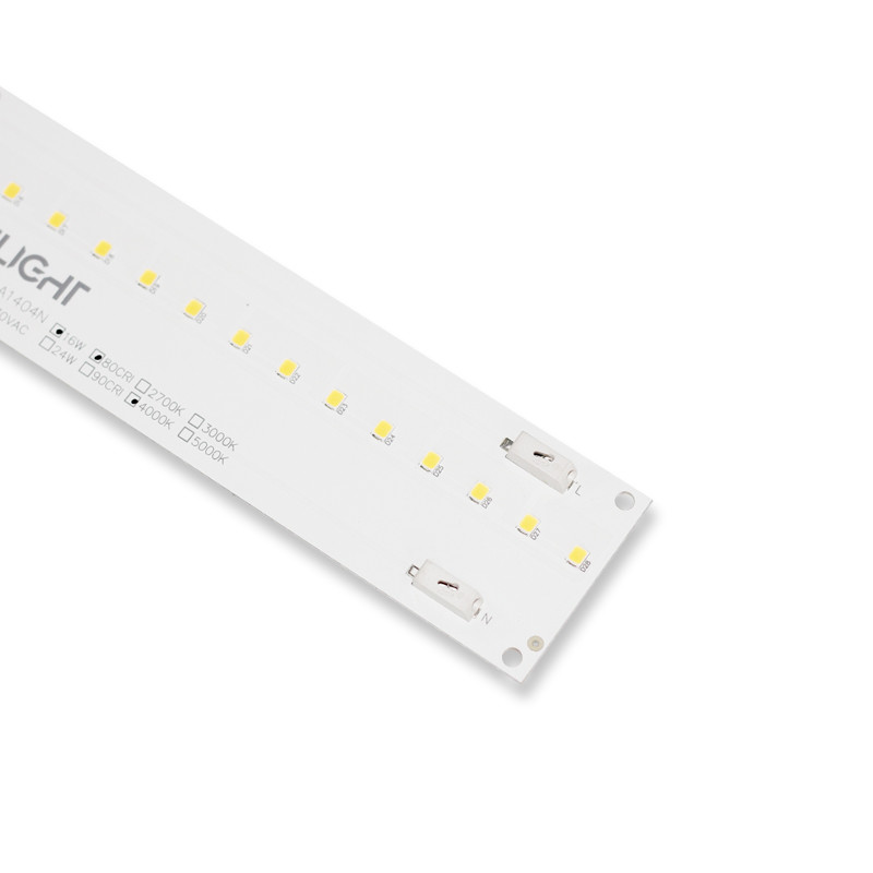 Driverless 9W high voltage AC220V Linear led module 80ra flicker free with triac dimming function