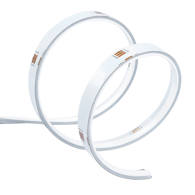 DC24V Uniform RGB COB ไฟ LED แถบยืดหยุ่น 180 องศาไม่มีแสงจุด