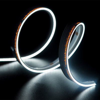 แถบ LED COB 180 องศา 10W 378 ชิปสีเดียวด้านเปล่งสี