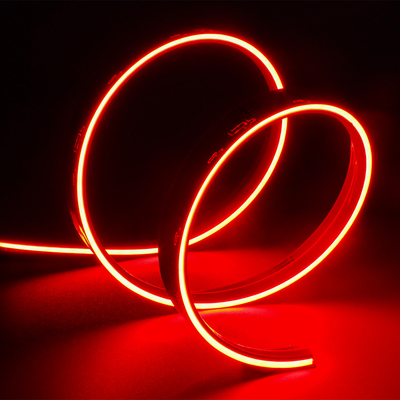แถบ LED RGB แบบยืดหยุ่น COB DC24V 120 องศาความสว่างมุมกว้าง